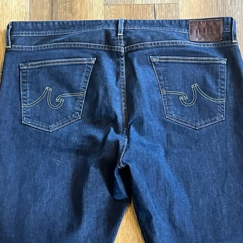 AG Adriano Goldschmied The New Hero Relaxed Fit Jeans Dark 40x34 VTG USA Classic